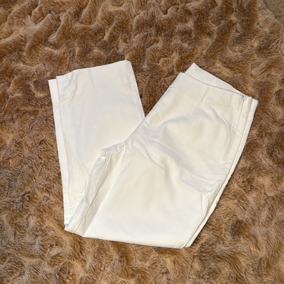 Nic + Zoe White Cropped Pants size 4 - Picture 15 of 15